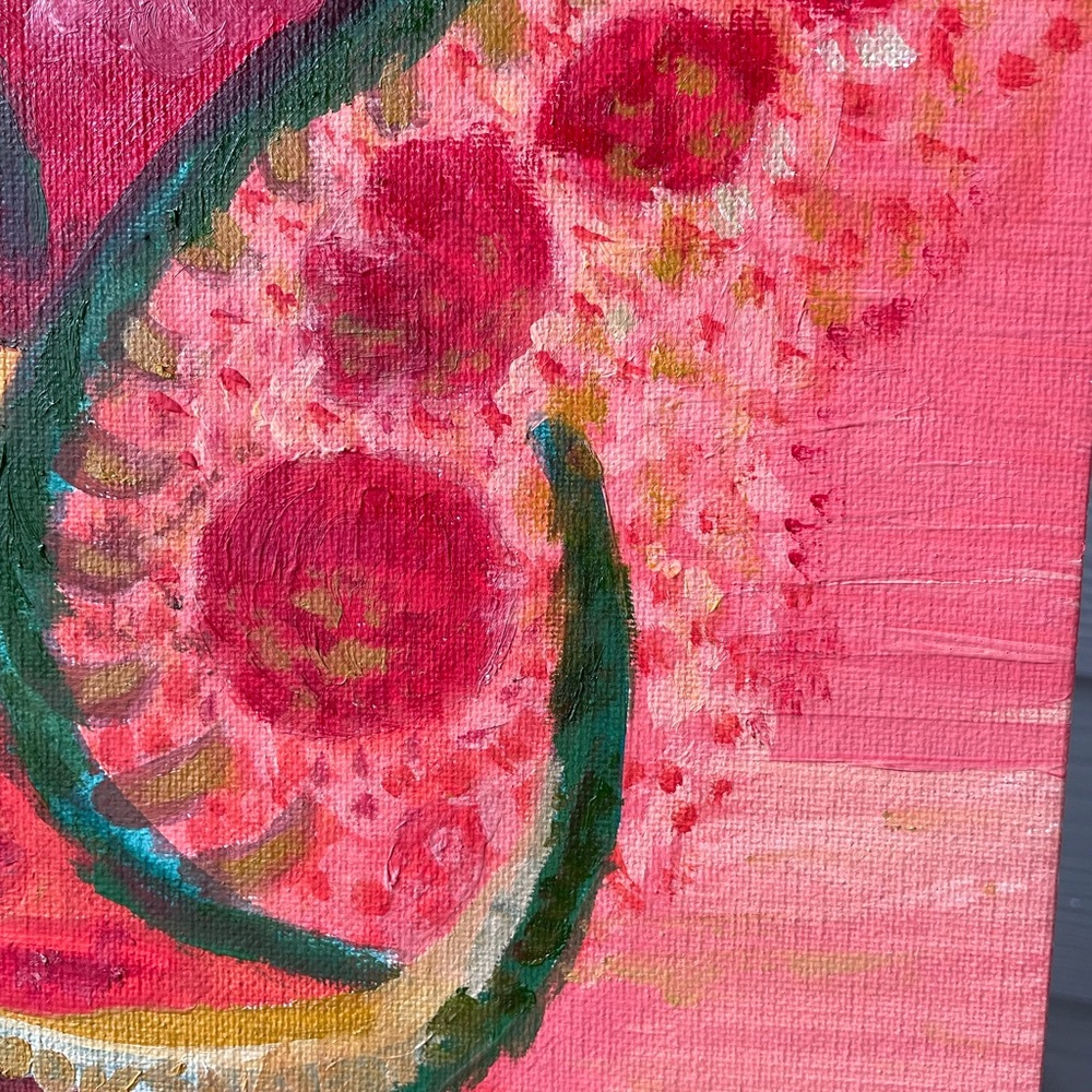 Floral in Pink Stationery Cards (Pack of 20) - Picture 2 of 3